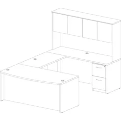 Lorell Essentials Bowfront Desk Shell 23 Lorell Essentials Bowfront Desk Shell -office furniture sale e0be12cf63b9c551616ad3c8d95ab29a91