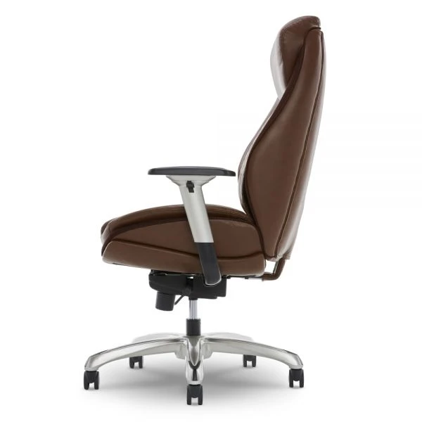 Shaquille O'Neal Zethus Ergonomic Bonded Leather High-Back Executive Chair, Brown 12 Shaquille O'Neal Zethus Ergonomic Bonded Leather High-Back Executive Chair, Brown - Image 12