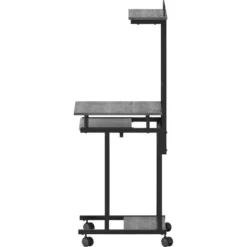 LYS Mobile Computer Workstation With Keyboard Tray -office furniture sale e0f7d483f283144a011ad86673e5c2092b