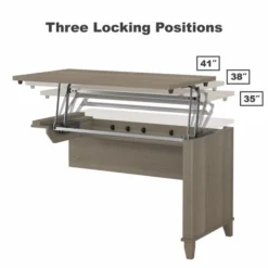 Bush Furniture Somerset 72W 3 Position Sit To Stand L Shaped Desk With Hutch And Bookcase In Ash Gray -office furniture sale e10682e302bf27e285728ca75b1c4dd01f 1