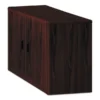 HON 10700 Series Locking Storage Cabinet, 36w X 20d X 29.5h, Mahogany