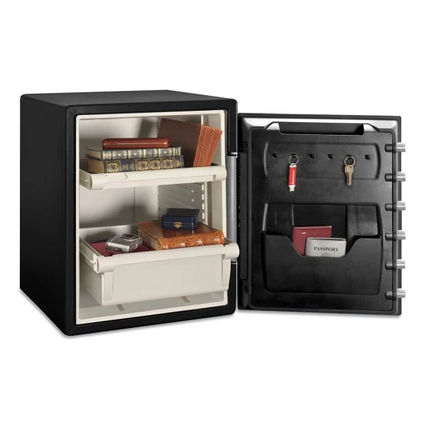 Sentry Safe Fire-Safe With Combination Access, 2 Cu Ft, 18.6w X 19.3d X 23.8h, Black 2 Sentry Safe Fire-Safe With Combination Access, 2 Cu Ft, 18.6w X 19.3d X 23.8h, Black - Image 2