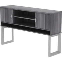 Lorell Relevance Series Charcoal Laminate Office Furniture Hutch -office furniture sale e377667c09d9d4ad3065bfcd7bed4ad936