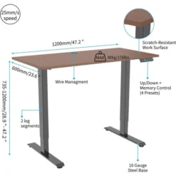 Lorell Height-Adjustable 2-Motor Desk 19 Lorell Height-Adjustable 2-Motor Desk -office furniture sale e42fc5c1202eadeab7e8f25568af98399e