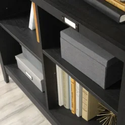 Sauder Summit Station 36"H 4-Cube Bookcase, Raven Oak 12 Sauder Summit Station 36"H 4-Cube Bookcase, Raven Oak -office furniture sale e497c19a184a6789becafd202757430365