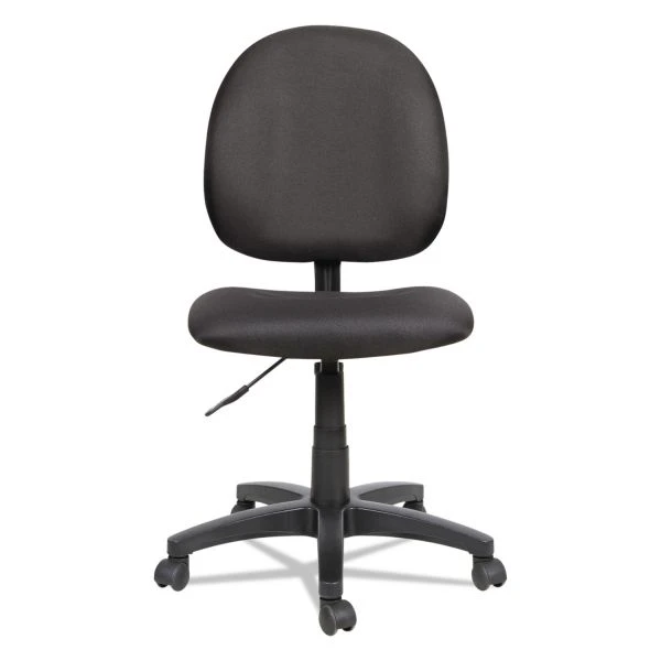 Alera Essentia Series Swivel Task Chair, Supports Up To 250 Lbs., Black Seat/Black Back, Black Base 6 Alera Essentia Series Swivel Task Chair, Supports Up To 250 Lbs., Black Seat/Black Back, Black Base - Image 6