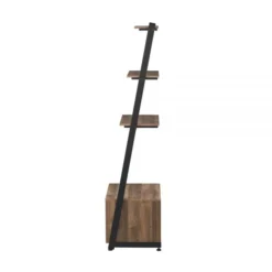 Belling 73"H Leaning 3-Shelf Bookcase, Modern Oak -office furniture sale e68d1e4c473a7b2432da476aee7c2054d7