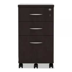 Alera Valencia Series Mobile Pedestal File, Left/Right, 3-Drawer: Box/Box/File, Legal/Letter, Espresso, 15.88 X 20.5 X 28.38 -office furniture sale e72fa587589b36aa4e0e15c1e7f2c0daea