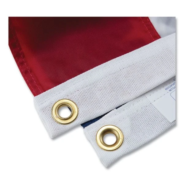 Advantus All-Weather Outdoor U.S. Flag, 72" X 48", Heavyweight Nylon 4 Advantus All-Weather Outdoor U.S. Flag, 72" X 48", Heavyweight Nylon - Image 4