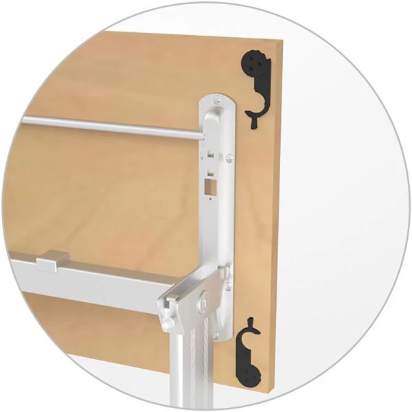 Special-T 47" Tabletop Acrylite Modesty Panel 3 Special-T 47" Tabletop Acrylite Modesty Panel - Image 3