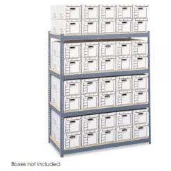 Safco Steel Pack Archival Shelving, 69w X 33d X 84h, Gray 17 Safco Steel Pack Archival Shelving, 69w X 33d X 84h, Gray -office furniture sale e938c2d2bba734101834532ca6cd306081