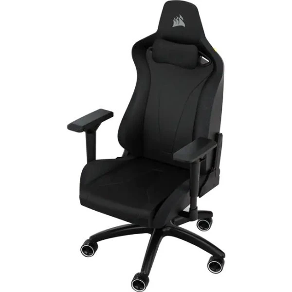 Corsair TC200 Gaming Chair - Soft Fabric - Black/Black 4 Corsair TC200 Gaming Chair - Soft Fabric - Black/Black - Image 4