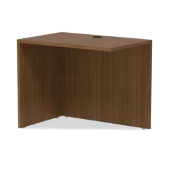 Alera Valencia Series Reversible Return/Bridge Shell, 35w X 23.63d X 29.5h, Modern Walnut -office furniture sale e9e5a14cc04f4185351420d863d3fe917a
