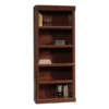 Sauder Heritage Hill 72"H Bookcase, Open 5-Shelf, Classic Cherry