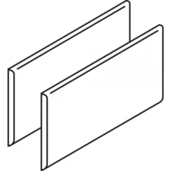 HON 38000 Series Hutch Flipper Doors For 72"w Open Shelf, 36w X 15h, Charcoal -office furniture sale eae291b1d2a9c07dbff8d03e115258e7d3