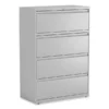 Alera Lateral File, 4 Legal/Letter-Size File Drawers, Light Gray, 36" X 18.63" X 52.5"