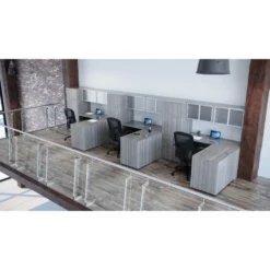 Lorell Relevance Series Charcoal Laminate Office Furniture Hutch -office furniture sale ec1aa066da78940c3de4d3e7c8e5511828