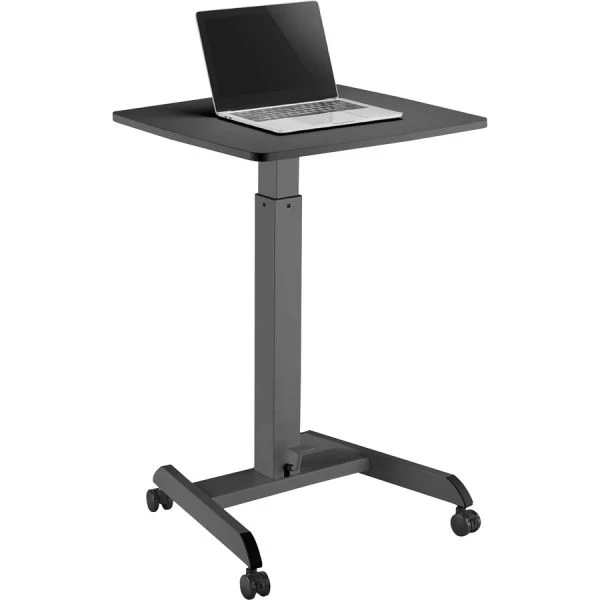 Kantek Mobile Height Adjustable Sit To Stand Desk 2 Kantek Mobile Height Adjustable Sit To Stand Desk - Image 2