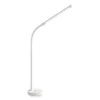 Safco Resi LED Desk Lamp, Gooseneck, 18.5" High, White, Ships In 1-3 Business Days