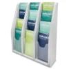 Deflecto Countertop/Wall Mount Literature Display Rack