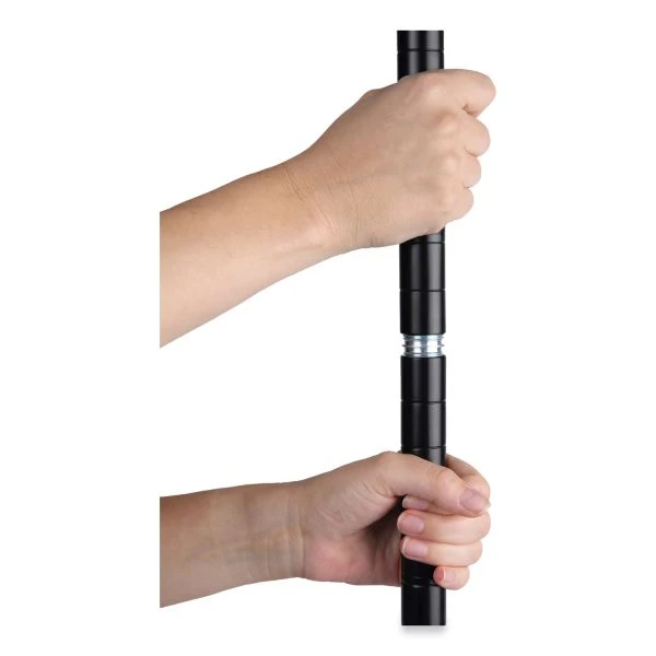 Alera Industrial Wire Shelving Extra Wire Shelves, 48w X 18d, Black, 2 Shelves/Carton 3 Alera Industrial Wire Shelving Extra Wire Shelves, 48w X 18d, Black, 2 Shelves/Carton - Image 3