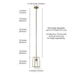 Cuadro 6" Wide Open-Framed Pendant In Brass/No Shade -office furniture sale ef4f309f9af2bcf5ab186f678cd1d00226