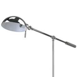 Dexter Height Adjustable/Tilting Floor Lamp With Metal Shade In Polished Nickel/Polished Nickel -office furniture sale efabb03f8cfec7f0a6f2f93f57f08ec55f