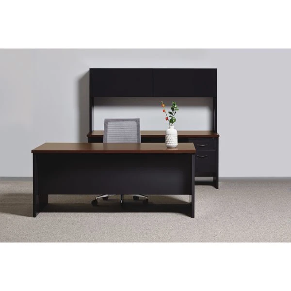 Lorell Commercial Double Pedestal Computer Desk 2 Lorell Commercial Double Pedestal Computer Desk - Image 2
