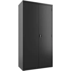 Lorell Steel Wardrobe Storage Cabinet
