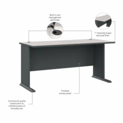 Bush Business Furniture Series A: Slate 60W Desk -office furniture sale f0cbb6cb815d017801d3b043fe8b7491c4