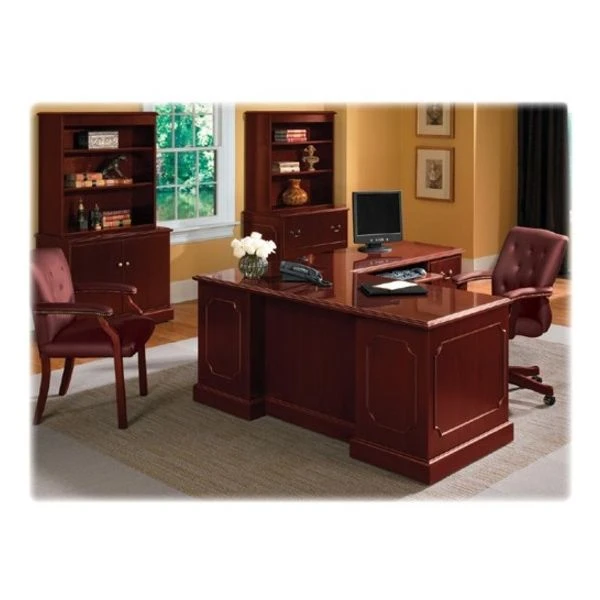 HON 94000 Series Stack-On Storage Hutch With 4 Doors, 70w X 16.13d X 37h, Mahogany 3 HON 94000 Series Stack-On Storage Hutch With 4 Doors, 70w X 16.13d X 37h, Mahogany - Image 3