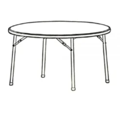 Lorell Banquet Round Folding Table -office furniture sale f10c026dd2bc5dec0d5a15aa9c866f9bb2