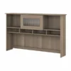 Bush Furniture Cabot 60W Hutch In Ash Gray