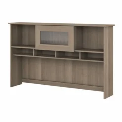 Bush Furniture Cabot 60W Hutch In Ash Gray