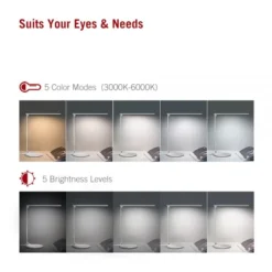 WorkPro LED USB Desk Lamp With Wireless Charger, 16-1/2"H, White/Silver -office furniture sale f2ea455e05ca56a99745d9ebdc94906192