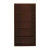 HON Valido 11500 Series Bookcase, Five-Shelf, 36w X 13-1/8d X 71h, Mahogany