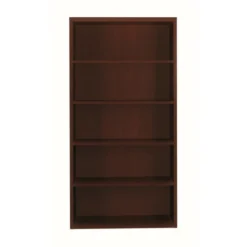 HON Valido 11500 Series Bookcase, Five-Shelf, 36w X 13-1/8d X 71h, Mahogany