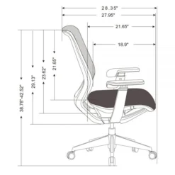 WorkPro Sentrix Ergonomic Mesh/Fabric Mid-Back Manager's Chair, 3D Arms, Black, BIFMA Certified 15 WorkPro Sentrix Ergonomic Mesh/Fabric Mid-Back Manager's Chair, 3D Arms, Black, BIFMA Certified -office furniture sale f4095335bbe39d9142456fcfd5607ccb19