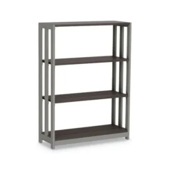 Linea Italia Trento Line Bookcase, Three-Shelf, 31.5w X 11.63d X 43.25h, Mocha 13 Linea Italia Trento Line Bookcase, Three-Shelf, 31.5w X 11.63d X 43.25h, Mocha -office furniture sale f41c7642a59a1f8fec93da4026ede26386