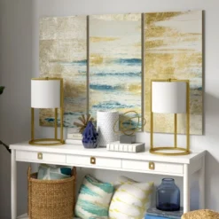 Peyton 22" Tall Asymmetric Table Lamp With Fabric Shade In Brass/White 8 Peyton 22" Tall Asymmetric Table Lamp With Fabric Shade In Brass/White -office furniture sale f4a76c139cc3d99762e70ff675724e98ce