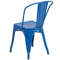 Perry Commercial Grade Blue Metal Indoor-Outdoor Stackable Chair -office furniture sale f6bc37f4f4dbbb6af94cf01e966643820d