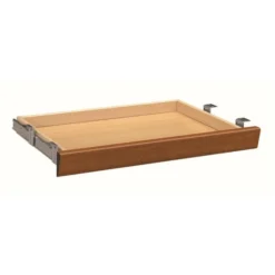 HON Laminate Angled Center Drawer, 26w X 15 3/8d X 2 1/2h, Bourbon Cherry