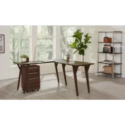 Trezza 62"W L-Shaped Desk, Light Oak 22 Trezza 62"W L-Shaped Desk, Light Oak -office furniture sale f7fde7e67e242cc5ac31f922384efef119