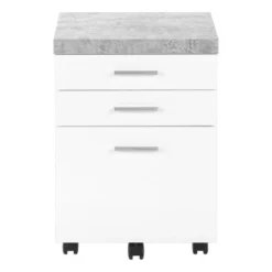 Monarch Specialties File Cabinet, Rolling Mobile, Storage Drawers, Printer Stand, Office, Work, White And Grey Cement Laminate, Contemporary, Modern 11 Monarch Specialties File Cabinet, Rolling Mobile, Storage Drawers, Printer Stand, Office, Work, White And Grey Cement Laminate, Contemporary, Modern -office furniture sale f8c910ddd989dab8550dcd277d493eb8de