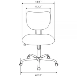 Jancy Mesh Low-Back Task Chair, Black/Chrome, BIFMA Certified 6 Jancy Mesh Low-Back Task Chair, Black/Chrome, BIFMA Certified -office furniture sale f9577df0a20b122a51232a8ff1c99a9576