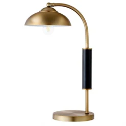 Denton 24" Tall Two-Tone Table Lamp With Metal Shade In Brass/Matte Black/Brass 11 Denton 24" Tall Two-Tone Table Lamp With Metal Shade In Brass/Matte Black/Brass -office furniture sale f959399e61255fe841773310c1b9fdb527