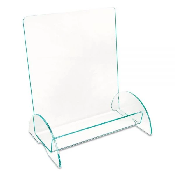 Deflecto Euro-Style DocuHolder, Magazine Size, 9.81w X 6.31d X11h, Green Tinted 8 Deflecto Euro-Style DocuHolder, Magazine Size, 9.81w X 6.31d X11h, Green Tinted - Image 8