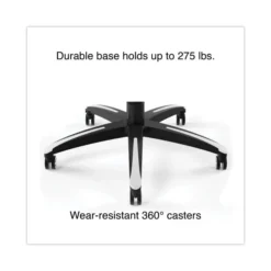 Emerge Vartan Bonded Leather Gaming Chair, Supports Up To 275 Lbs, White/Black Seat, White/Black Back, Black Base -office furniture sale fae2f557bab10050e6143ef753f04c53ee