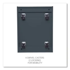 Alera File Pedestal With Full-Length Pull, Left Or Right, 3-Drawers: Box/Box/File, Legal/Letter, Charcoal, 14.96" X 19.29" X 27.75" -office furniture sale fce2dd61f03206c29d247a9e2502ed4e4a