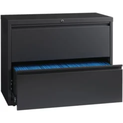 Lorell Two-Drawer Lateral File, Letter/Legal/A4, 36" Wide, Charcoal -office furniture sale fe2f7ee71215cb218940f9bce0dbdc0297